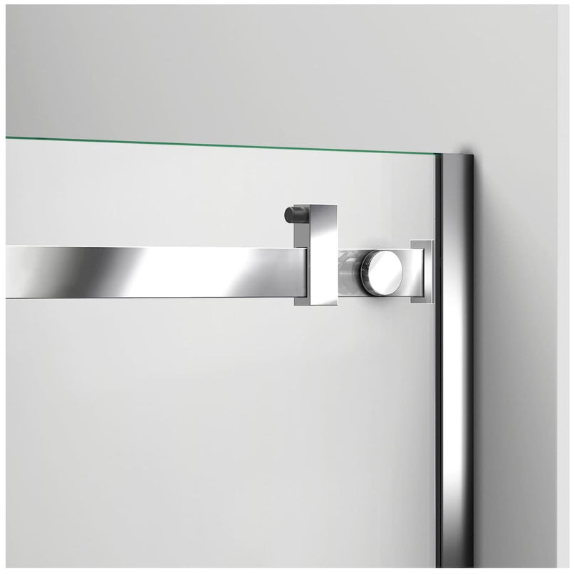 Enigma Air 62" High x 60" Wide Sliding Frameless Tub Door with Clear Glass - image 6