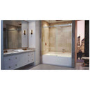 Enigma Air 62" High x 60" Wide Sliding Frameless Tub Door with Clear Glass - image 9