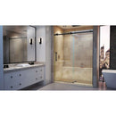 Enigma Air 76" High x 60" Wide Sliding Frameless Shower Door with Clear Glass - image 13