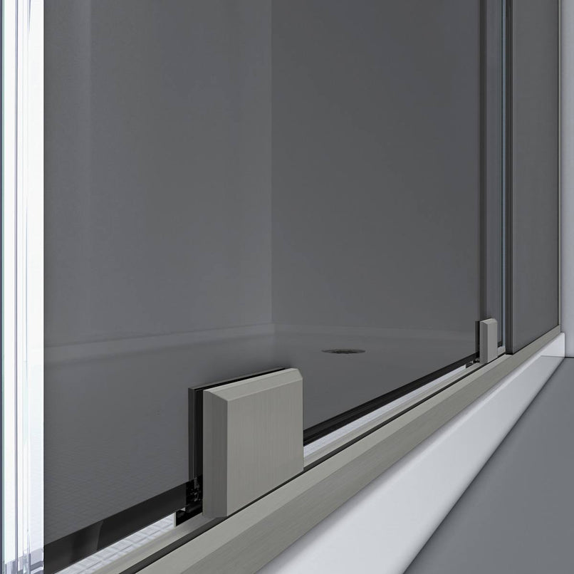 Mirage-X 56 - 60" W x 58" H Frameless Sliding Tub Door - image 9