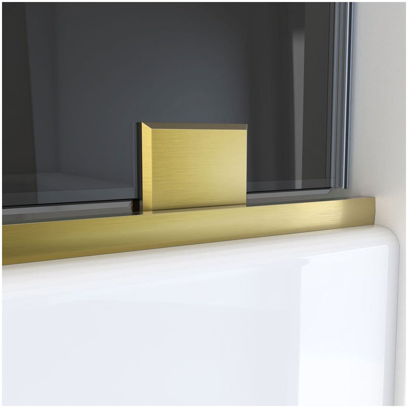 Mirage-X 56 - 60" W x 58" H Frameless Sliding Tub Door - image 2