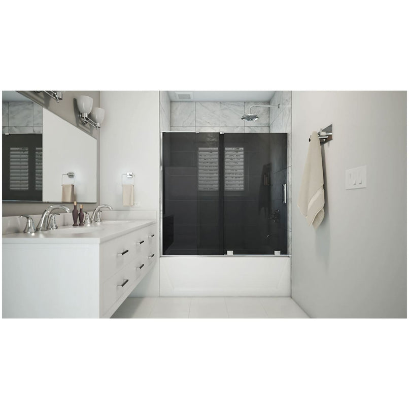 Mirage-X 56 - 60" W x 58" H Frameless Sliding Tub Door - image 6