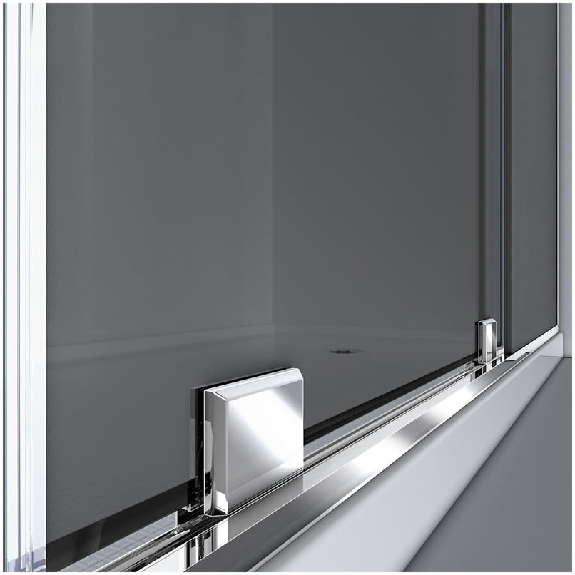Mirage-X 56 - 60" W x 58" H Frameless Sliding Tub Door - image 8