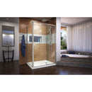 Flex 34-1/2" D x 38 - 42" W x 72" H Semi-Frameless Pivot Shower Enclosure - image 8