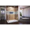 Flex 34-1/2" D x 50 - 54" W x 72" H Semi-Frameless Pivot Shower Enclosure - image 8