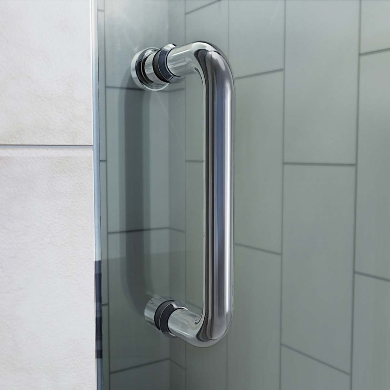Flex 40" D x 38 - 42" W x 72" H Semi-Frameless Pivot Shower Enclosure - image 7