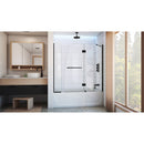 Aqua 56 - 60" W x 58" H Frameless Hinged Tub Door with Extender Panel - image 8