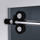 Enigma-XO 76" High x 60" Wide Sliding Frameless Shower Door with Clear Glass - image 6