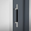 Enigma-XO 76" High x 60" Wide Sliding Frameless Shower Door with Clear Glass - image 9