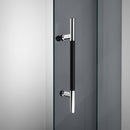Enigma-XO 76" High x 60" Wide Sliding Frameless Shower Door with Clear Glass - image 10