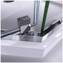 Prism 72" High x 34-1/8" Wide x 34-1/8" Deep Pivot Frameless Shower Enclosure with Clear Glass - image 5