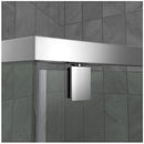 Prism 72" High x 37" Wide x 36-1/8" Deep Pivot Frameless Shower Enclosure with Clear Glass - image 6