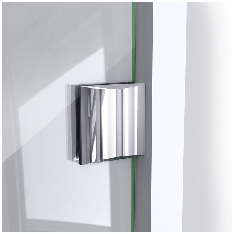 Prism Lux 40-3/8" x 40-3/8" x 72" Fully Frameless Hinged Shower Enclosure - image 12