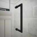 Unidoor Toulon 72" High x 39-7/8" Wide x 34-3/8" Deep Hinged Frameless Shower Enclosure with Clear Glass - image 3