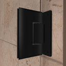 Unidoor Toulon 72" High x 57-7/8" Wide x 34-3/8" Deep Hinged Frameless Shower Enclosure with Clear Glass - image 4