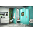 Unidoor Plus 53 in. W x 34 3/8 in. D x 72 in. H Hinged Shower Enclosure - image 6