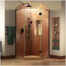Prism Plus 36" x 36" x 72" Frameless Hinged Shower Enclosure - image 1