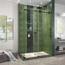 Enigma-XO 32 1/2" D x 44 3/8 - 48 3/8" W x 76" H Fully Frameless Sliding Shower Enclosure - image 1