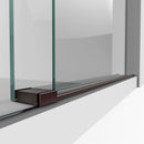 Enigma-XO 32 1/2" D x 44 3/8 - 48 3/8" W x 76" H Fully Frameless Sliding Shower Enclosure - image 13
