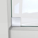 Enigma-XO 32 1/2" D x 44 3/8 - 48 3/8" W x 76" H Fully Frameless Sliding Shower Enclosure - image 17