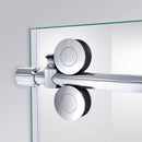Enigma-XO 76" High x 54" Wide x 32-1/2" Deep Sliding Frameless Shower Enclosure with Clear Glass - image 8