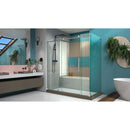 Enigma-X 32 1/2" D x 72 3/8" W x 76" H Fully Frameless Sliding Shower Enclosure - image 5