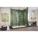Enigma-XO 32 1/2" D x 68 3/8 - 72 3/8" W x 76" H Fully Frameless Sliding Shower Enclosure - image 12