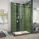 Enigma-XO 34 1/2" D x 44 3/8 - 48 3/8" W x 76" H Fully Frameless Sliding Shower Enclosure - image 1