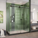 Enigma-XO 76" H x 50" W x 34-1/2" D Sliding Frameless Shower Enclosure with Clear Glass - image 6