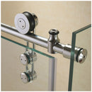 Enigma-Z 76" High x 61" Wide x 34-1/2" Deep Sliding Frameless Shower Enclosure with Clear Glass - image 4