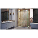 Enigma Air 76" High x 48-3/8" Wide x 34-3/4" Deep Sliding Frameless Shower Enclosure with Clear Glass - image 9
