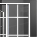 French Corner 72" High x 34-1/2" Wide x 34-1/2" Deep Sliding Framed Shower Enclosure with Clear Glass - image 13