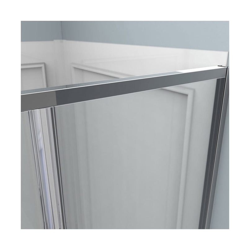 Cornerview 72" High x 34-1/2" Wide x 34-1/2" Deep Sliding Framed Shower Enclosure with Clear Glass - image 15