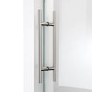 Enigma-X 62" High x 55" Wide Sliding Frameless Tub Door - image 19