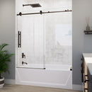 Enigma-X 62" High x 55" Wide Sliding Frameless Tub Door - image 1