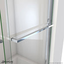 Essence-H 60" High x 56, 57, 58, 59, 60" Wide Bypass Semi Frameless Tub Door - image 8