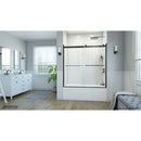 Essence-H 60" High x 56, 57, 58, 59, 60" Wide Bypass Semi Frameless Tub Door - image 10