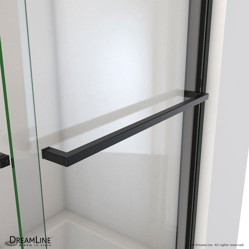 Essence-H 60" High x 56, 57, 58, 59, 60" Wide Bypass Semi Frameless Tub Door - image 12