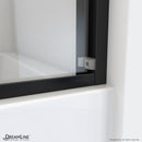 Essence-H 60" High x 56, 57, 58, 59, 60" Wide Bypass Semi Frameless Tub Door - image 13