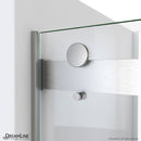 Essence 60" High x 56, 57, 58, 59, 60" Wide Bypass Frameless Tub Door - image 3