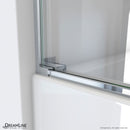 Essence 60" High x 56, 57, 58, 59, 60" Wide Bypass Frameless Tub Door - image 10