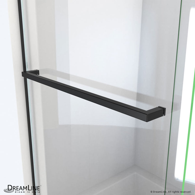 Essence 60" High x 56, 57, 58, 59, 60" Wide Bypass Frameless Tub Door - image 13