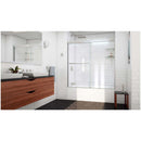 Sapphire-V 62" High x 60" Wide Bypass Semi Frameless Tub Door with Clear Glass - image 17