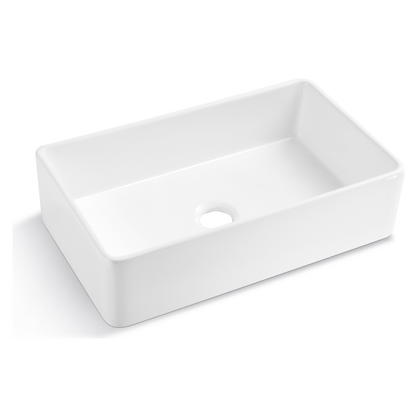 Farmhouse Single Bowl Ceramic Kitchen Sink MJ3320