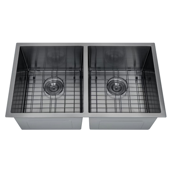 Undermount Stainless Steel Kitchen Sink RD3219D-BLACK(GRID)