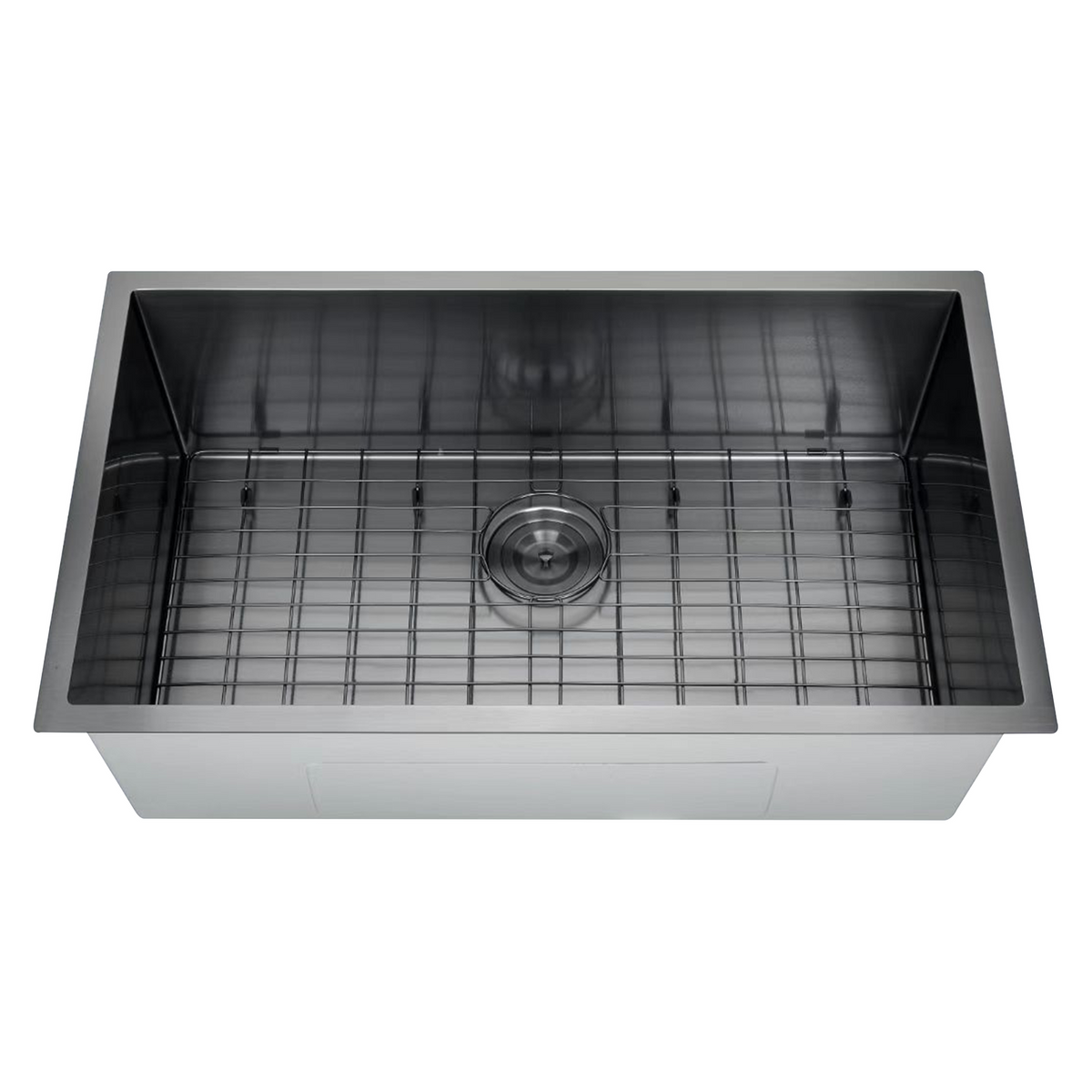 Undermount Stainless Steel Kitchen Sink RD3219S-BLACK(GRID)