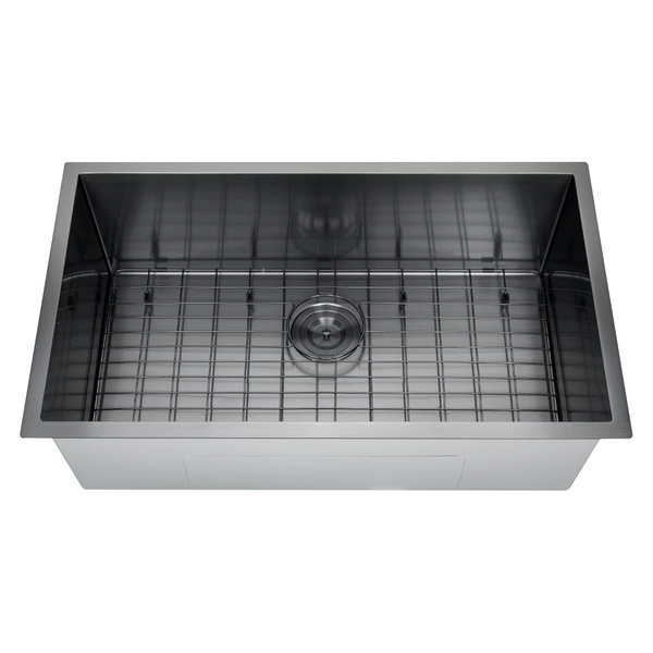 Undermount Stainless Steel Kitchen Sink RD3219S-BLACK(GRID)