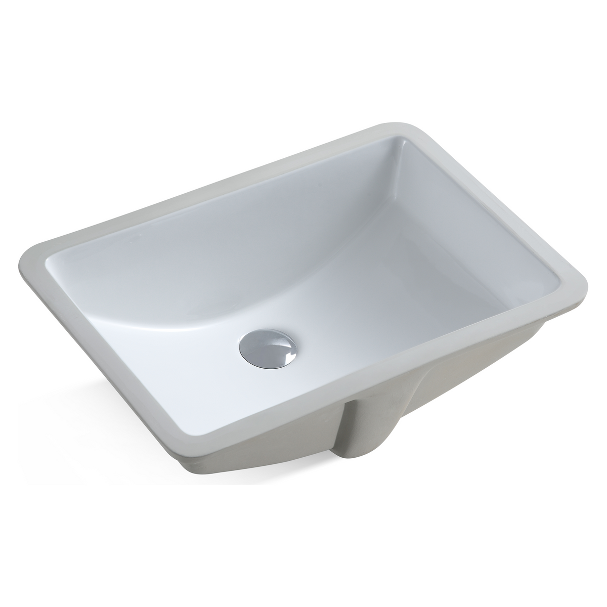 Undermount Rectangular Ceramic Bathroom Sink SK2254