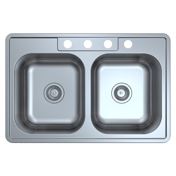 Overmount Stainless Steel Kitchen Sink SM850-820D