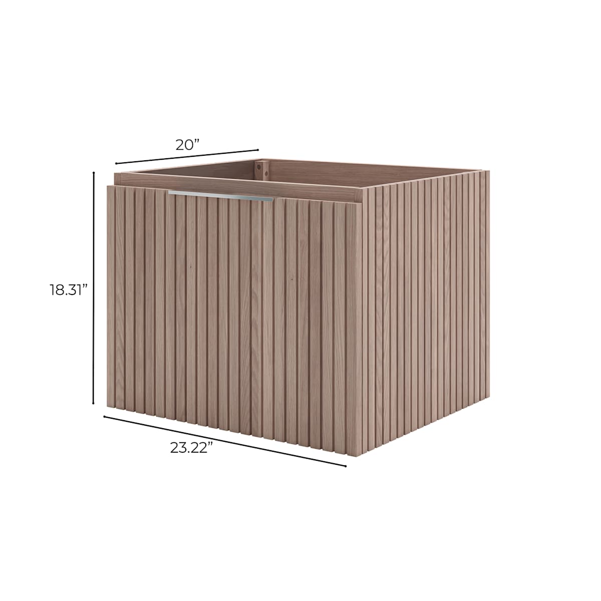 Elliot 24" Single Wall Mounted Vanity Cabinet Only - Less Vanity Top - image 18